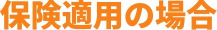 保険が適用されるケースについて説明するセクションの見出し
    